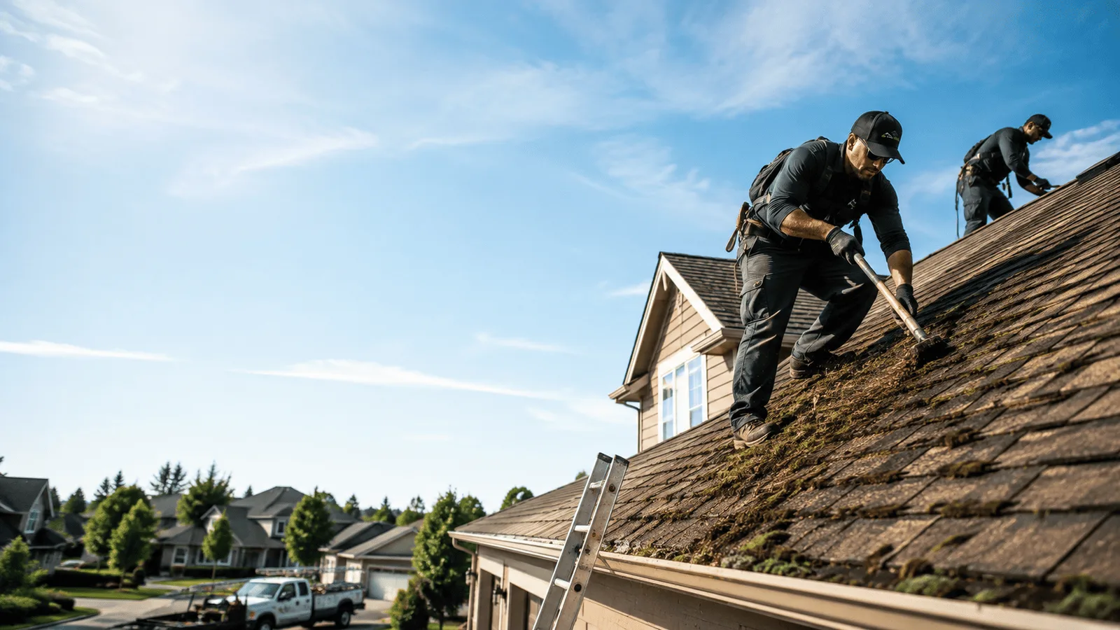 Roof Moss Removal in Sutton, MA near me